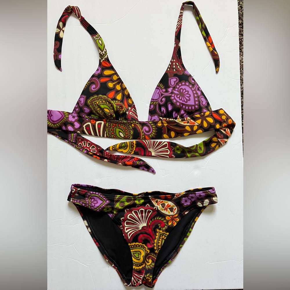 Victoria’s Secret Vintage Paisley Bikini Set | Rare Y2K Swimwear | Never Worn - Picture 5 of 5